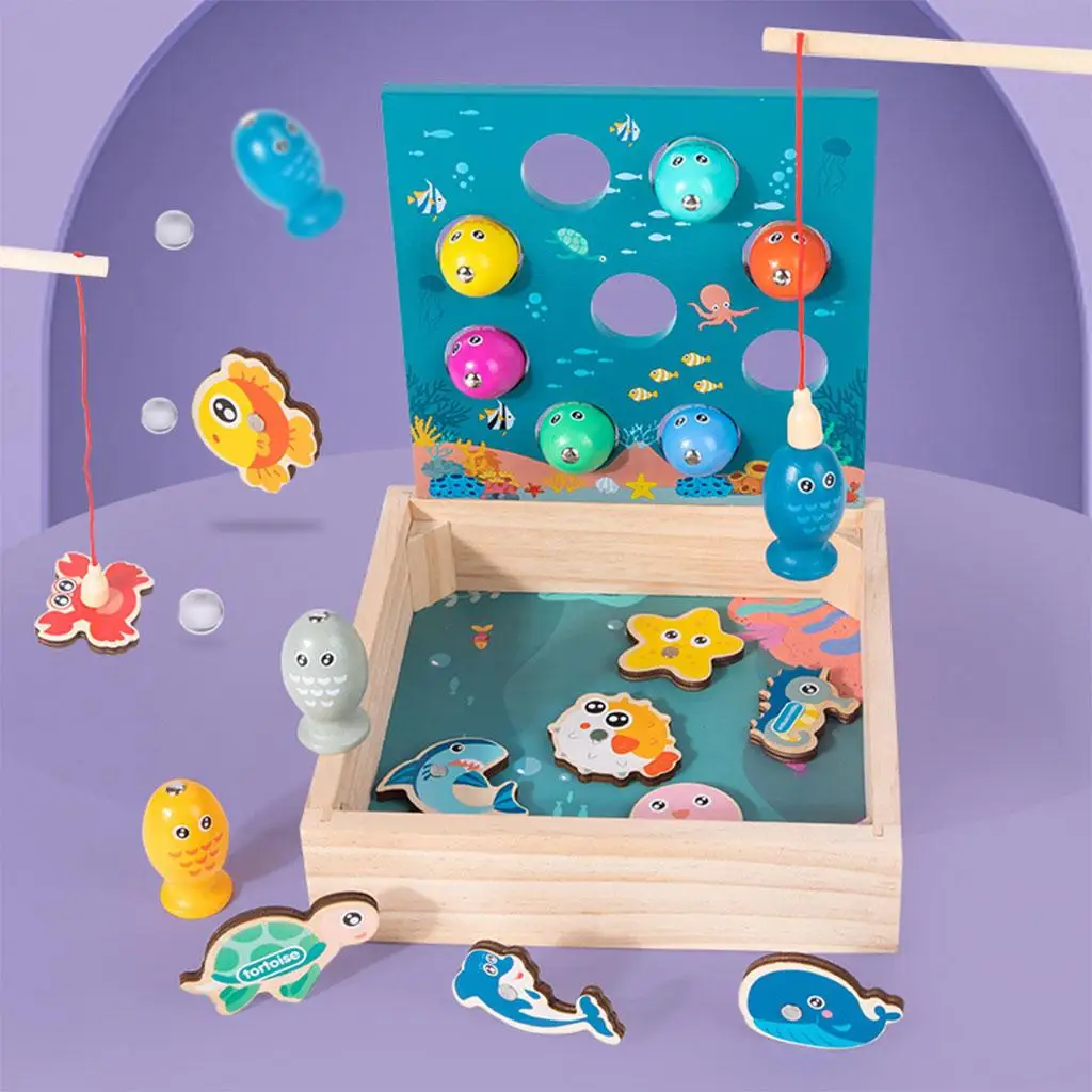 Деревянная игра для рыбалки, игрушка для мелкой моторики, сортировка формы для девочек и мальчиков
Деревянная игра для рыбалки, игрушка для мелкой моторики, сортировка формы для девочек и мальчиков