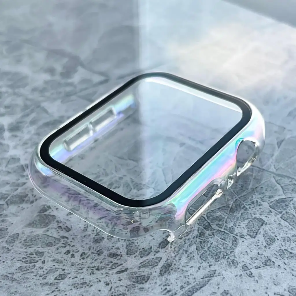 Screen Protector For Apple watch Case Series 8 7 SE 6 5 3 45mm 41mm 44mm 40mm 42mm 38mm Tempered glass Plating cover Accessorie
Screen Protector For Apple watch Case Series 8 7 SE 6 5 3 45mm 41mm 44mm 40mm 42mm 38mm Tempered glass Plating cover Accessorie