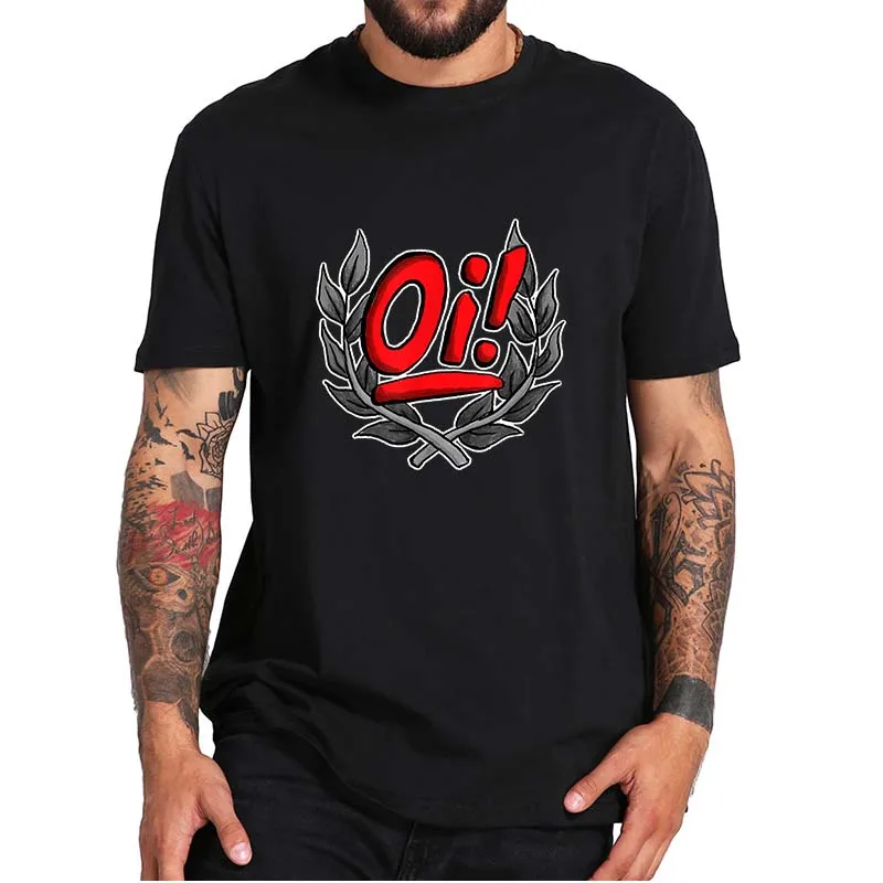 Oi Skinhead Hardcore Ska Punk Rock T Shirt Rock Music Fans Tshirt 100% Cotton Short Sleeves EU Size Casual Homme Camiseta
Oi Skinhead Hardcore Ska Punk Rock T Shirt Rock Music Fans Tshirt 100% Cotton Short Sleeves EU Size Casual Homme Camiseta