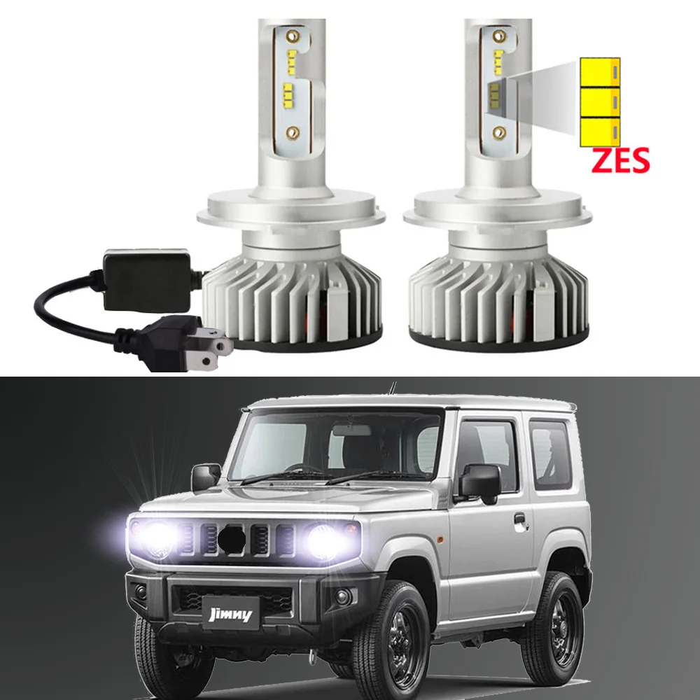 2Pcs Led Headlight Bulbs For Suzuki Jimny 1998- 2018 2019 2020 2021 High Low Beam Car LED Headlamp Super Bright
2Pcs Led Headlight Bulbs For Suzuki Jimny 1998- 2018 2019 2020 2021 High Low Beam Car LED Headlamp Super Bright