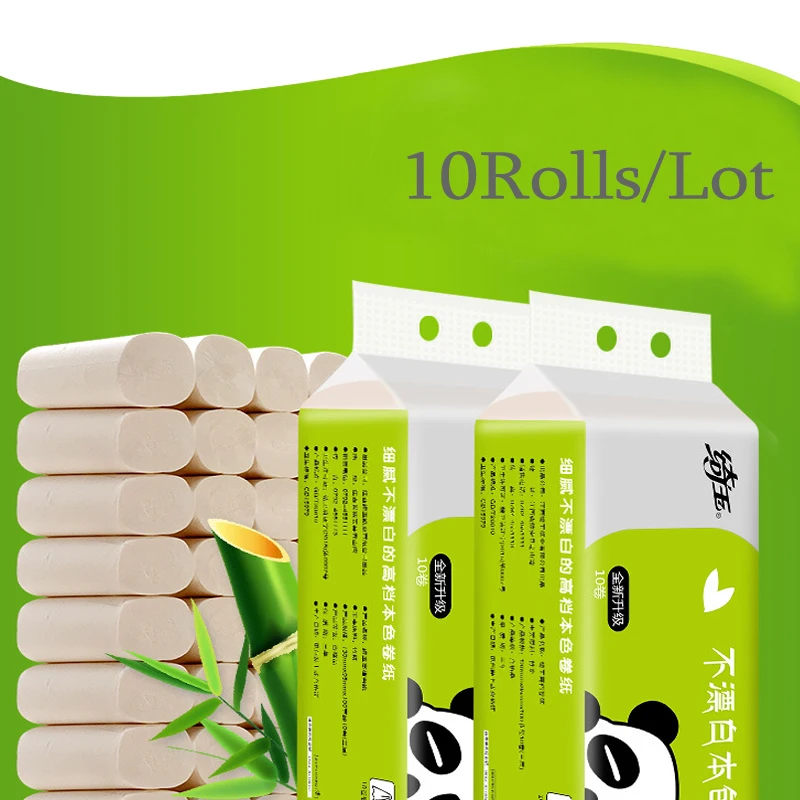 10 Rolls/Lot 4 Layers Tissue Roll Home Bath Wood Pulp Toilet Roll Paper 
10 Rolls/Lot 4 Layers Tissue Roll Home Bath Wood Pulp Toilet Roll Paper