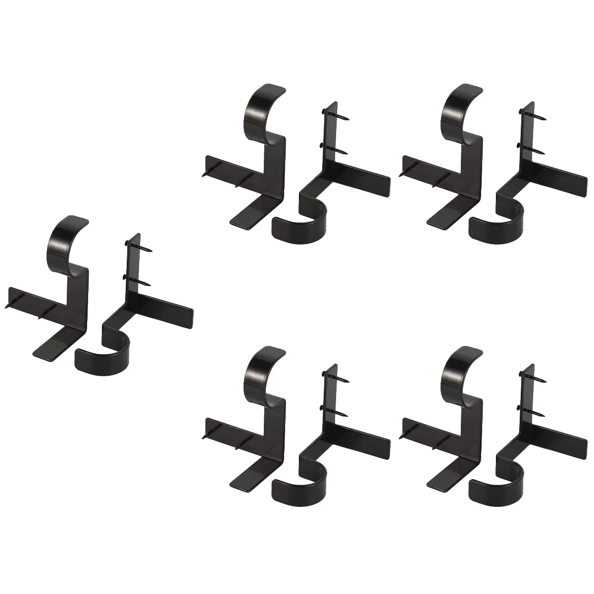 10 pcs Wall Mount Curtain Rod Bracket Holder Wall Curtain Pole Towel Rack Holder
10 pcs Wall Mount Curtain Rod Bracket Holder Wall Curtain Pole Towel Rack Holder