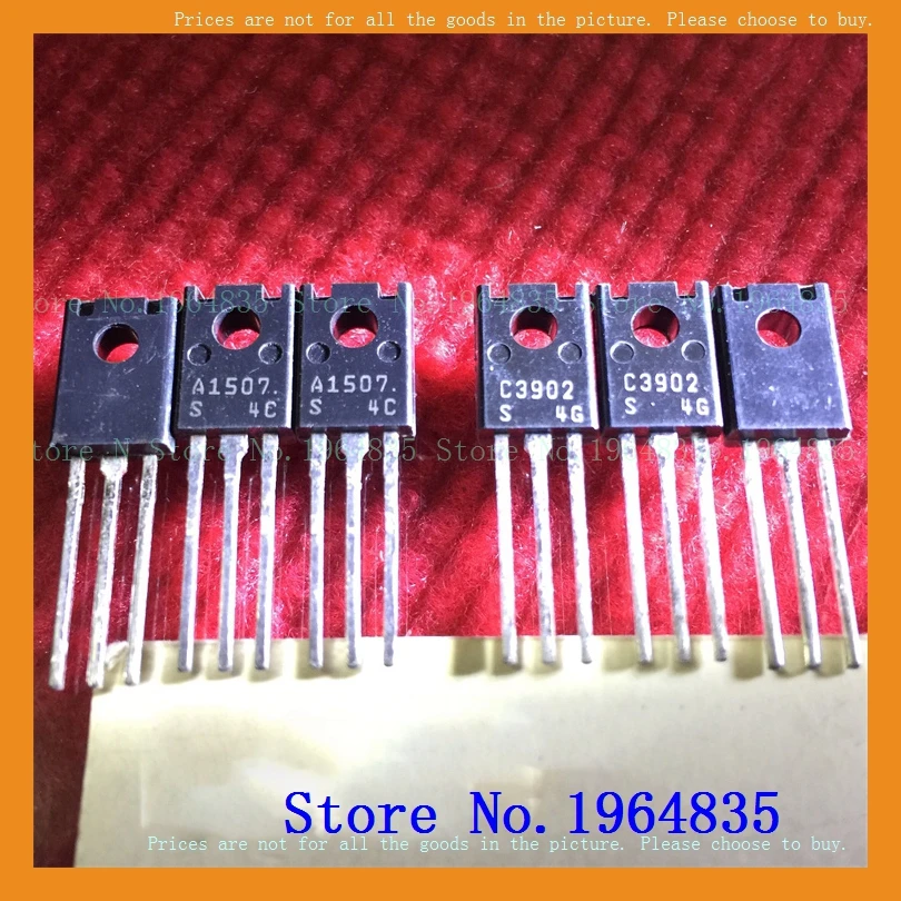 2 шт./лот = пара 2SA1507 2SC3902 A1507 C3902
2 шт./лот = пара 2SA1507 2SC3902 A1507 C3902
