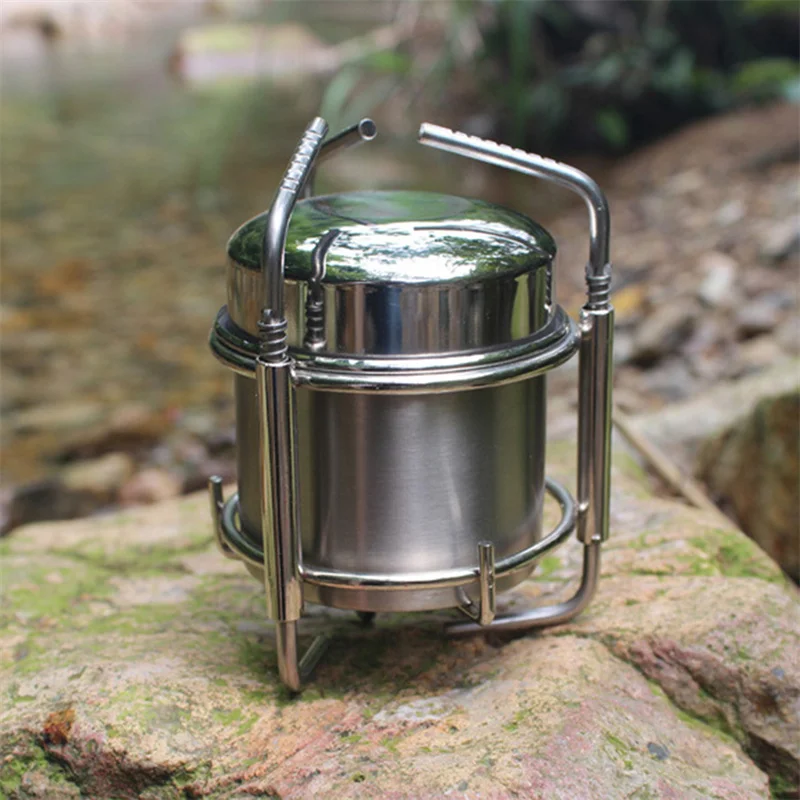 Alcohol Stove Burner with Rustproof Stainless Steel Stand Lid for Outdoor Camping Hiking Backpacking Cooking Portable
Alcohol Stove Burner with Rustproof Stainless Steel Stand Lid for Outdoor Camping Hiking Backpacking Cooking Portable