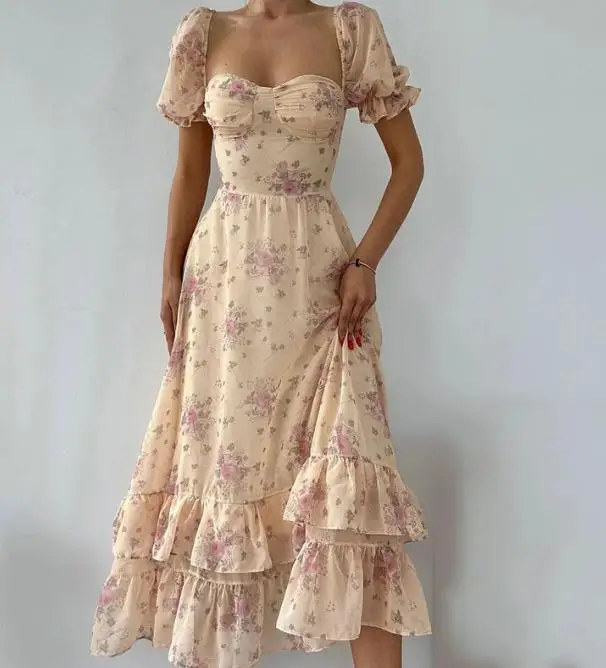 Женское Повседневное платье-трапеция, свободное Повседневное платье с квадратным вырезом, коротким рукавом и принтом, лето 2023
Женское Повседневное платье-трапеция, свободное Повседневное платье с квадратным вырезом, коротким рукавом и принтом, лето 2023