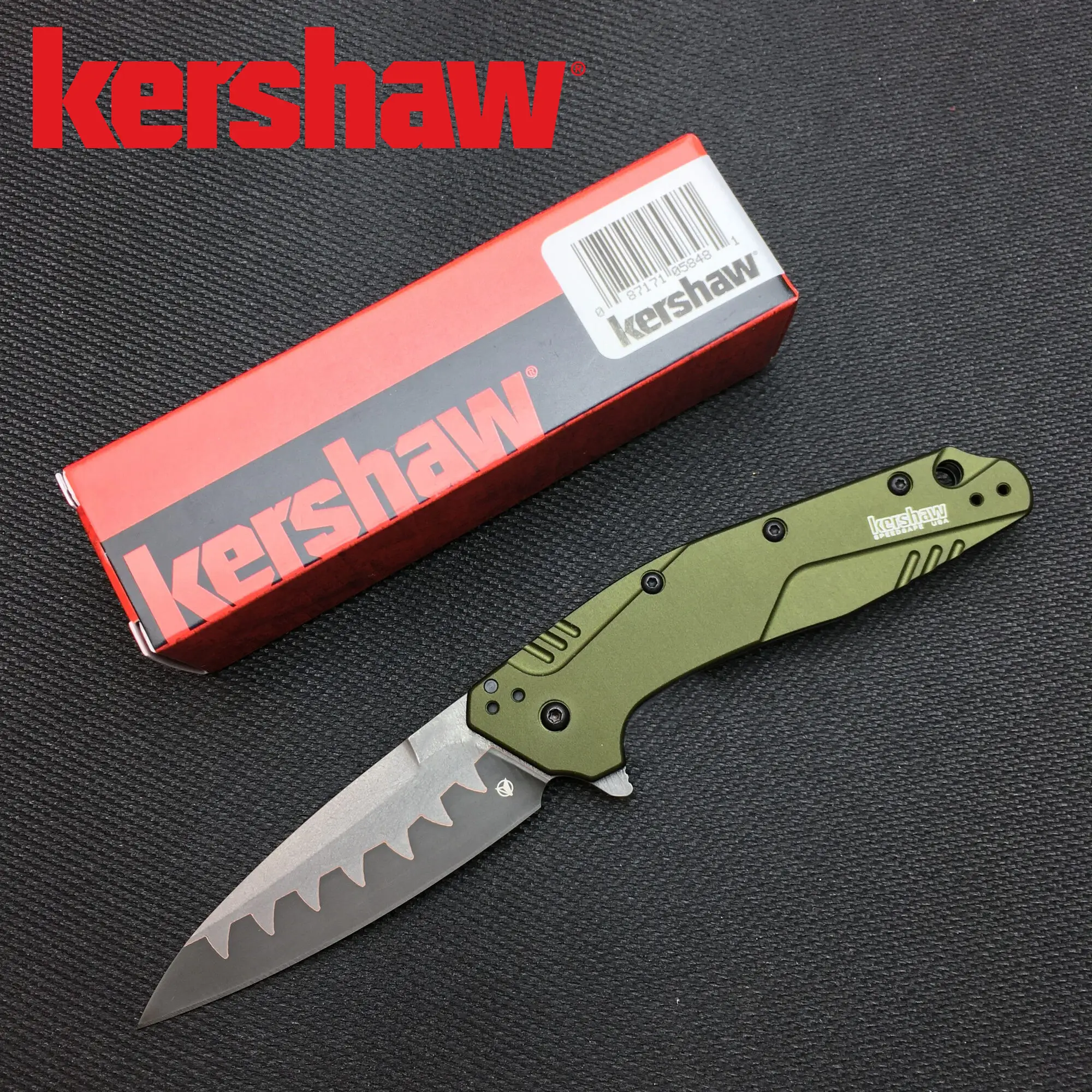 Складной нож KS Flipper 1812OLCB, 3 дюйма, обычное лезвие из композитной бусины, охотничьи карманные ножи с оливковой алюминиевой ручкой
Складной нож KS Flipper 1812OLCB, 3 дюйма, обычное лезвие из композитной бусины, охотничьи карманные ножи с оливковой алюминиевой ручкой