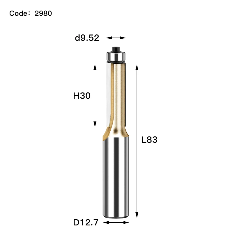 HUHAO Твердосплавные фрезы для обрезки заподлицо 1/2", 1/4"
HUHAO Твердосплавные фрезы для обрезки заподлицо 1/2", 1/4"