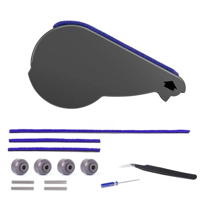 Roller Brush Side Cover+Soft Plush Strips+Front Roller & Axle Accessories For Dyson V6 V7 V8 V10 V11 Vacuum Cleaner Tool
Roller Brush Side Cover+Soft Plush Strips+Front Roller & Axle Accessories For Dyson V6 V7 V8 V10 V11 Vacuum Cleaner Tool