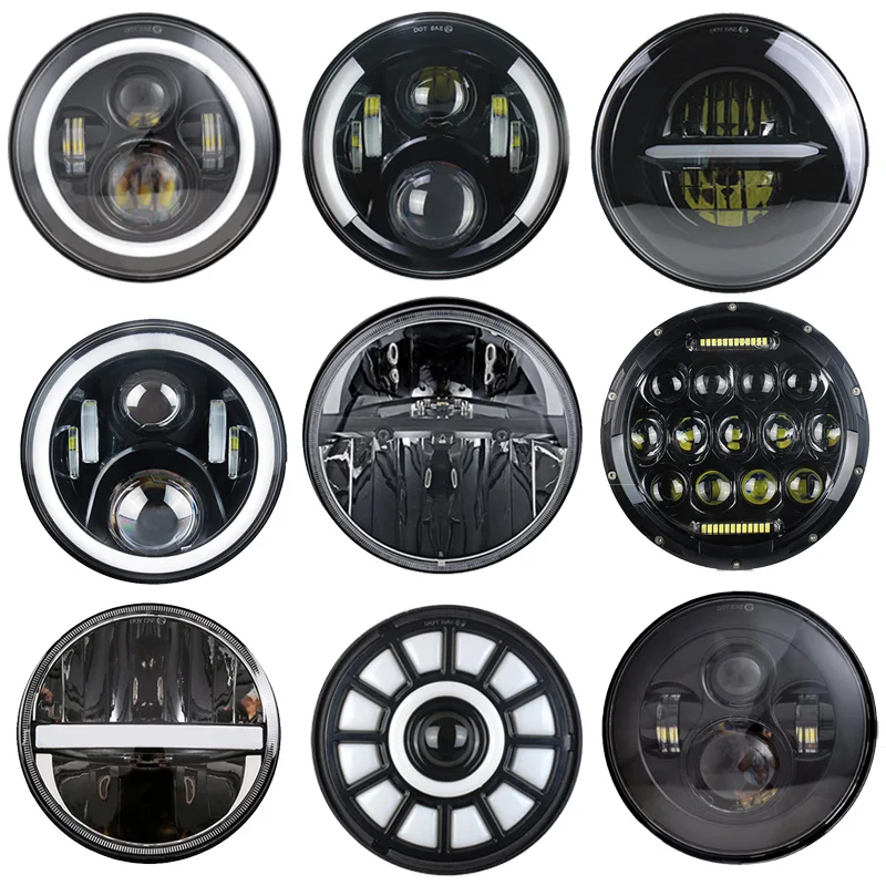 Motorcycle 7 Inch LED Headlight Hi/Lo Beam DRL 12V for Harley Electra Street Glide Road King Yamaha Moto Headlamp
Motorcycle 7 Inch LED Headlight Hi/Lo Beam DRL 12V for Harley Electra Street Glide Road King Yamaha Moto Headlamp