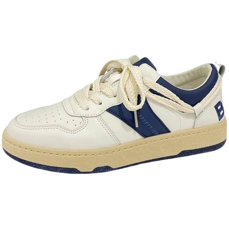 Men Vulcanize Shoes Retro Fashion Casual Color Matching Thick Sole Shoes Lace Up Sneakers Men's Walking Flats Zapatillas Hombre
Men Vulcanize Shoes Retro Fashion Casual Color Matching Thick Sole Shoes Lace Up Sneakers Men's Walking Flats Zapatillas Hombre