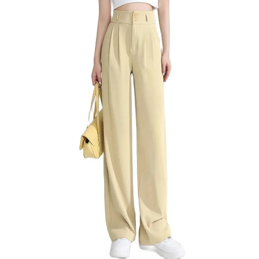 2022 New Tall Women High Waist Thin Wide Leg pants Loose Straight Full Length Long Fashion Beautiful Trousers For Summer 1840
2022 New Tall Women High Waist Thin Wide Leg pants Loose Straight Full Length Long Fashion Beautiful Trousers For Summer 1840