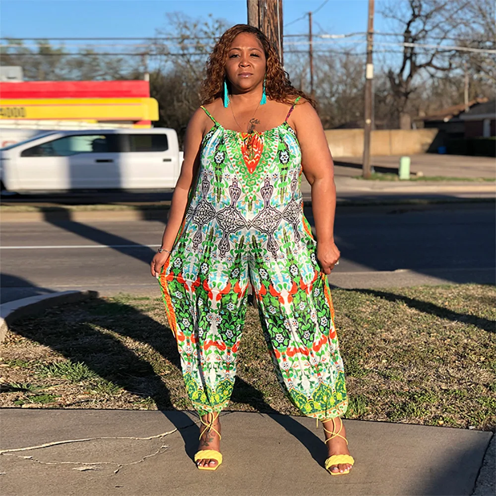 Fashion Ladies 2022 New African Clothes Dashiki Ankara Outfits Robe Africaine Plus Size Summer Jumpsuit Sexy Dresses for Women
Fashion Ladies 2022 New African Clothes Dashiki Ankara Outfits Robe Africaine Plus Size Summer Jumpsuit Sexy Dresses for Women