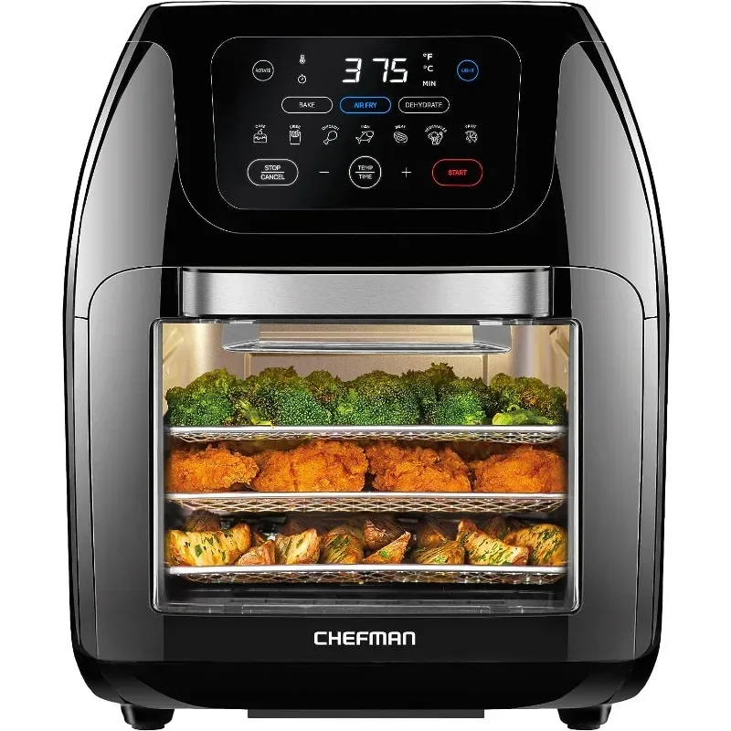 

Cooking Air Fryers on Digital Air Fryer+ Rotisserie, Convection Oven, 17 Screen Presets Fry, Auto Shutoff Air Fryer Oven