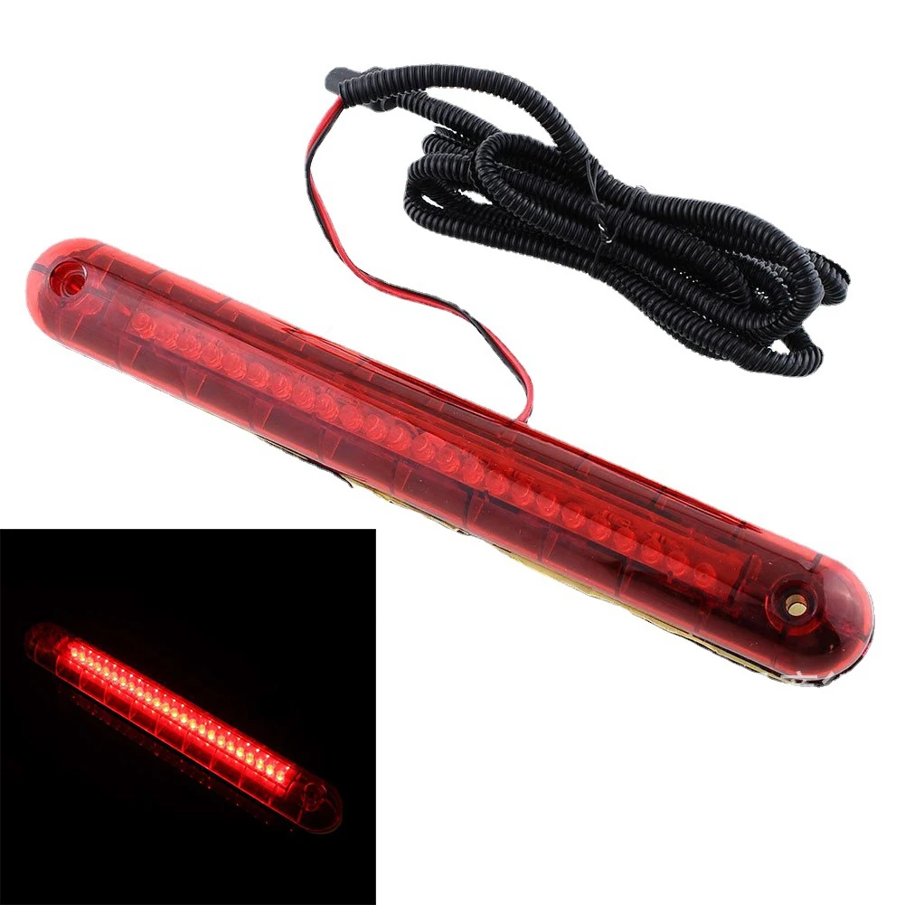 Red 24 LED Auto Car Third Brake Light Rear Tail Light High Mount Stop Signal Lamp 12V Rear Brake Lights For All Cars
Red 24 LED Auto Car Third Brake Light Rear Tail Light High Mount Stop Signal Lamp 12V Rear Brake Lights For All Cars