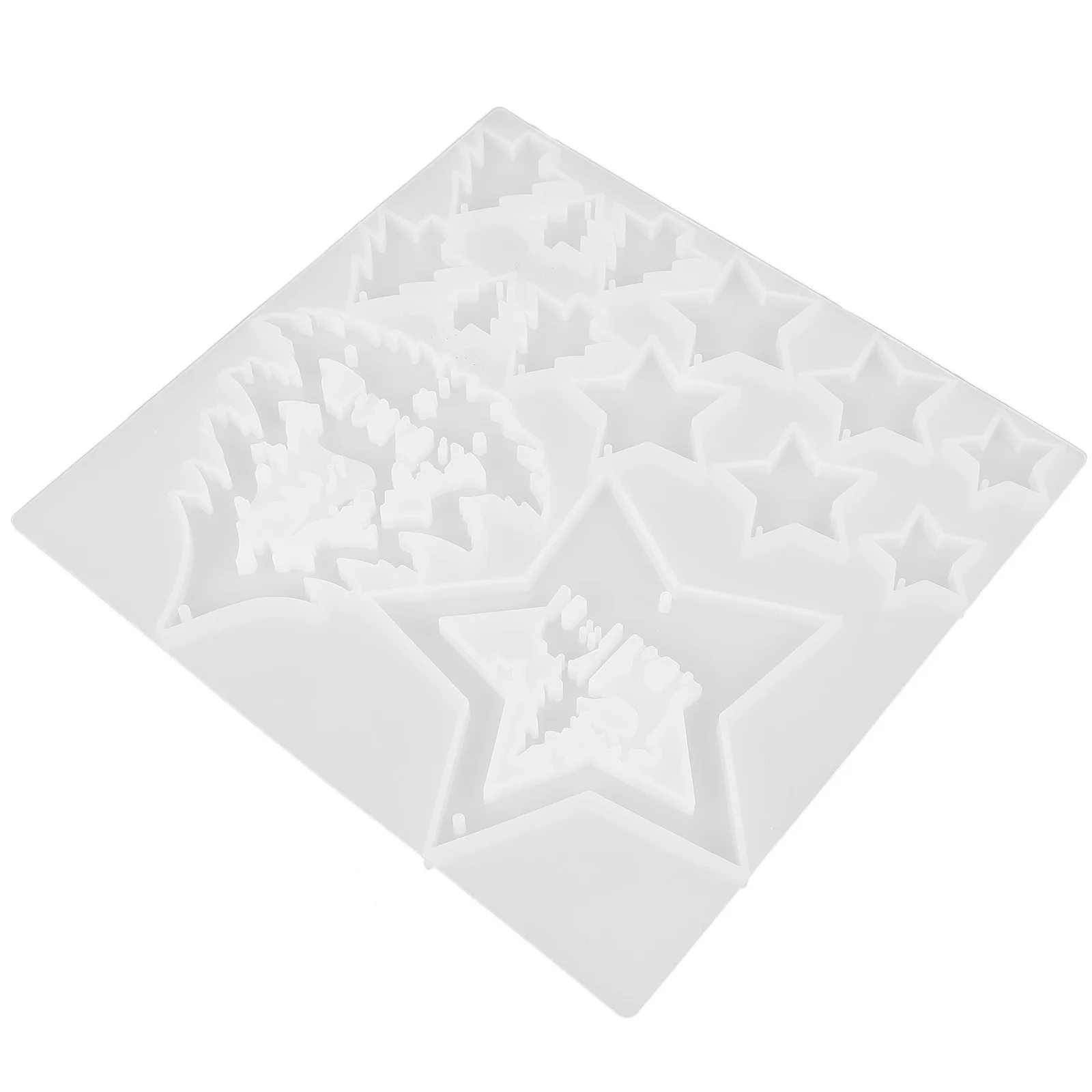 Pentagram Mold Xmas Craft Molds Resin Moulds Crafts Star Modeling Silica Gel Silicone DIY
Pentagram Mold Xmas Craft Molds Resin Moulds Crafts Star Modeling Silica Gel Silicone DIY