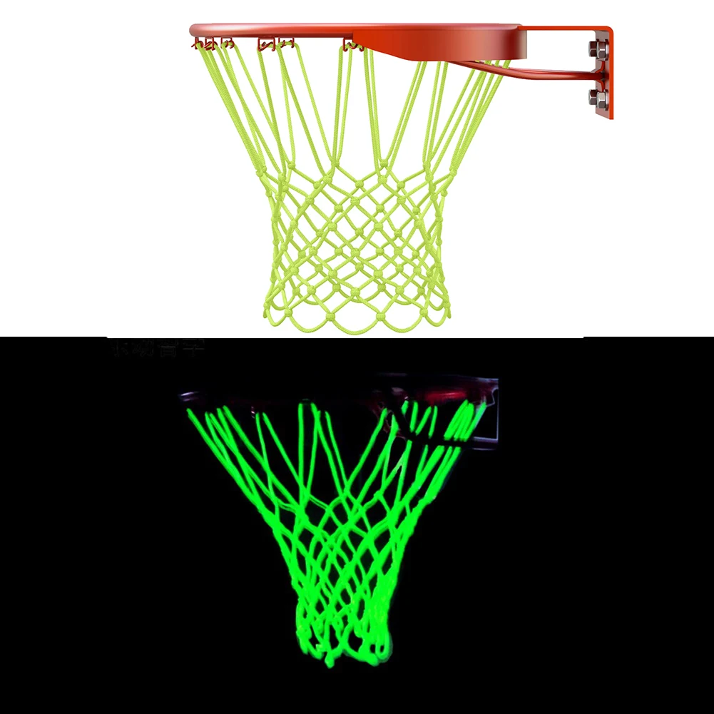 Glow-in-the-Dark Standard Basketball Net Luminous Green Fluorescent Basketball Hoop Nets Outdoor Sports Equipment
Glow-in-the-Dark Standard Basketball Net Luminous Green Fluorescent Basketball Hoop Nets Outdoor Sports Equipment