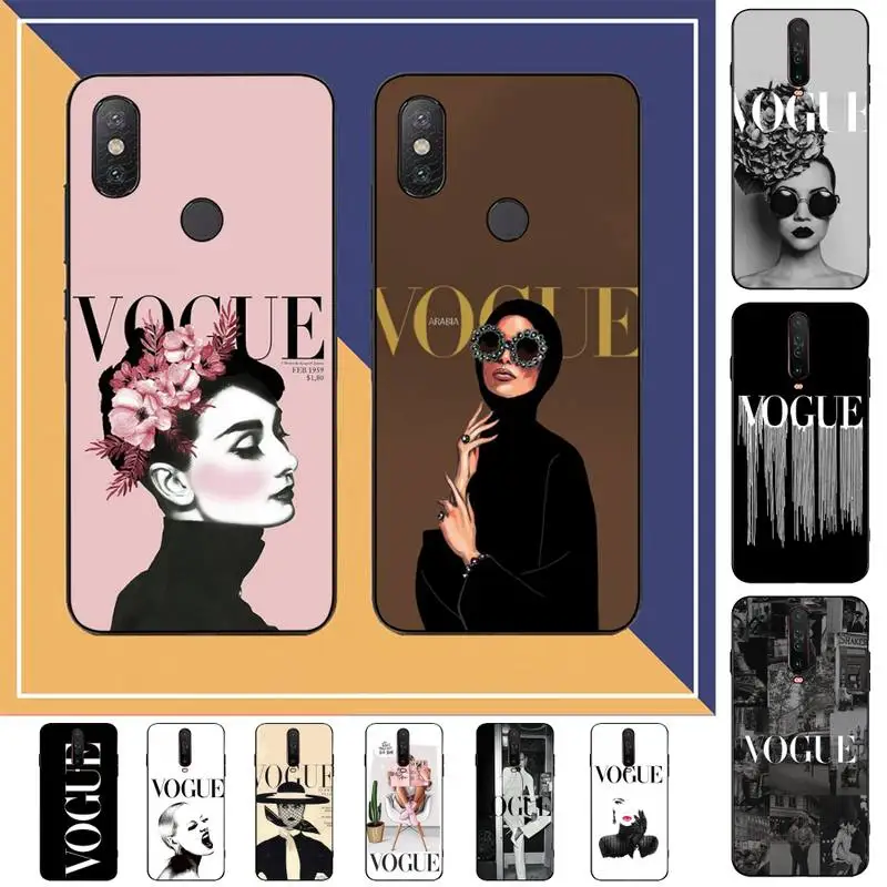 Luxury Fashion Magazine V-v-OGUE Phone Case for Redmi Note 8 7 9 4 6 pro max T X 5A 3 10 lite pro
Luxury Fashion Magazine V-v-OGUE Phone Case for Redmi Note 8 7 9 4 6 pro max T X 5A 3 10 lite pro