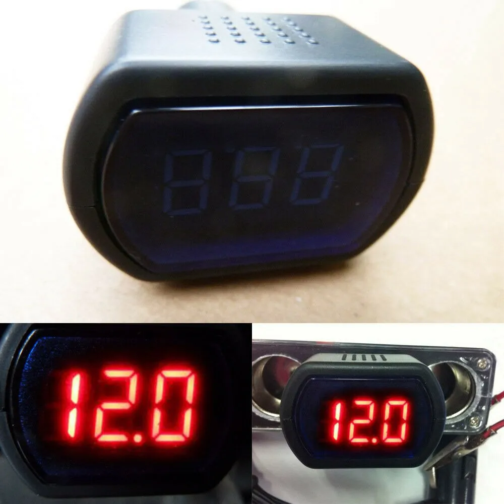 Machine Voltage Meter Battery Voltage Meter Accessories Practical Truck Battery LED Monitor 0-30 V 12V-24V Auto
Machine Voltage Meter Battery Voltage Meter Accessories Practical Truck Battery LED Monitor 0-30 V 12V-24V Auto