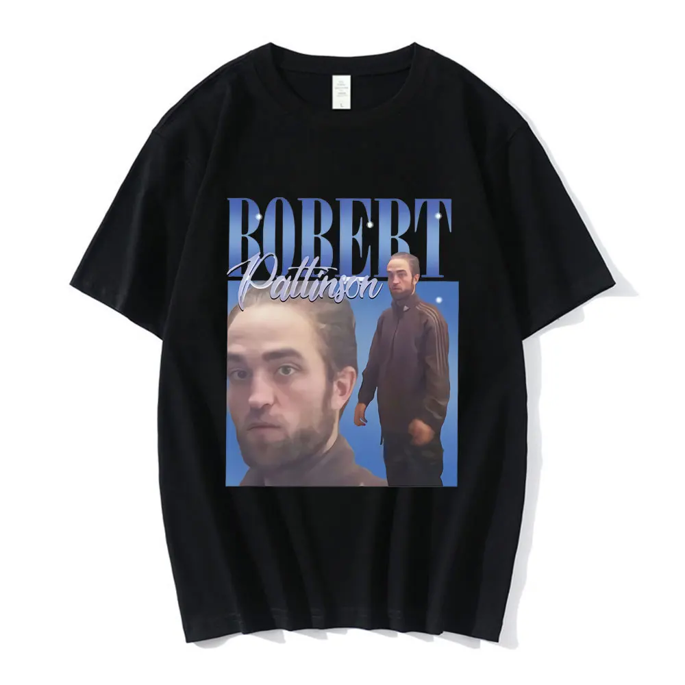 Funny Robert Pattinson Standing Meme Graphic T Shirt Men Cotton Tees Tops Short Sleeved Fashion Oversized T-shirt Streetwear
Funny Robert Pattinson Standing Meme Graphic T Shirt Men Cotton Tees Tops Short Sleeved Fashion Oversized T-shirt Streetwear