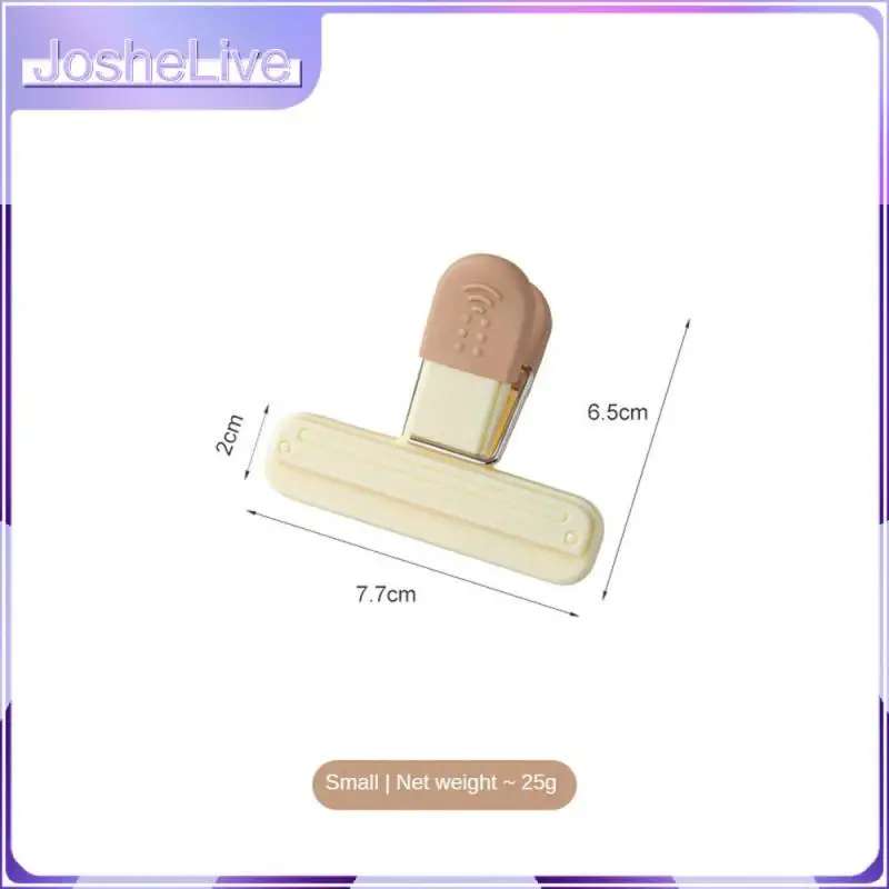 Moisture-proof Clip Durable Good Elasticity Sealing Clip Clamping Force Strong Clamping Groove Bite Tight Preservation Clip
Moisture-proof Clip Durable Good Elasticity Sealing Clip Clamping Force Strong Clamping Groove Bite Tight Preservation Clip