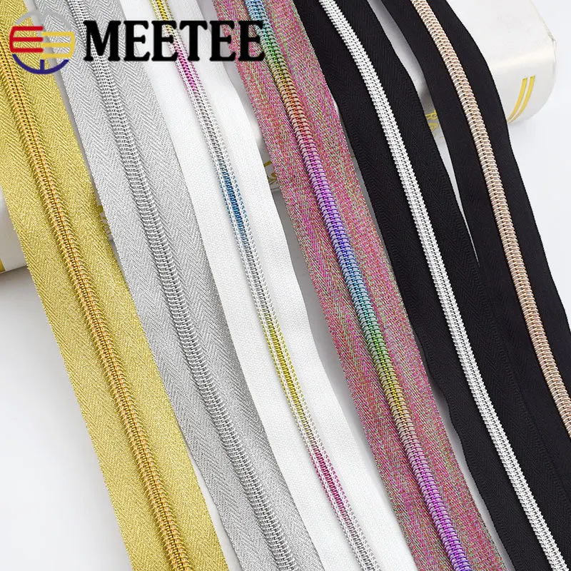 4M 3# 5# Nylon Zippers Plastic Coil Zipper for Sewing Bags Zipper Tapes Zips Repair Kit DIY Zipper By The Meters Accessories
4M 3# 5# Nylon Zippers Plastic Coil Zipper for Sewing Bags Zipper Tapes Zips Repair Kit DIY Zipper By The Meters Accessories