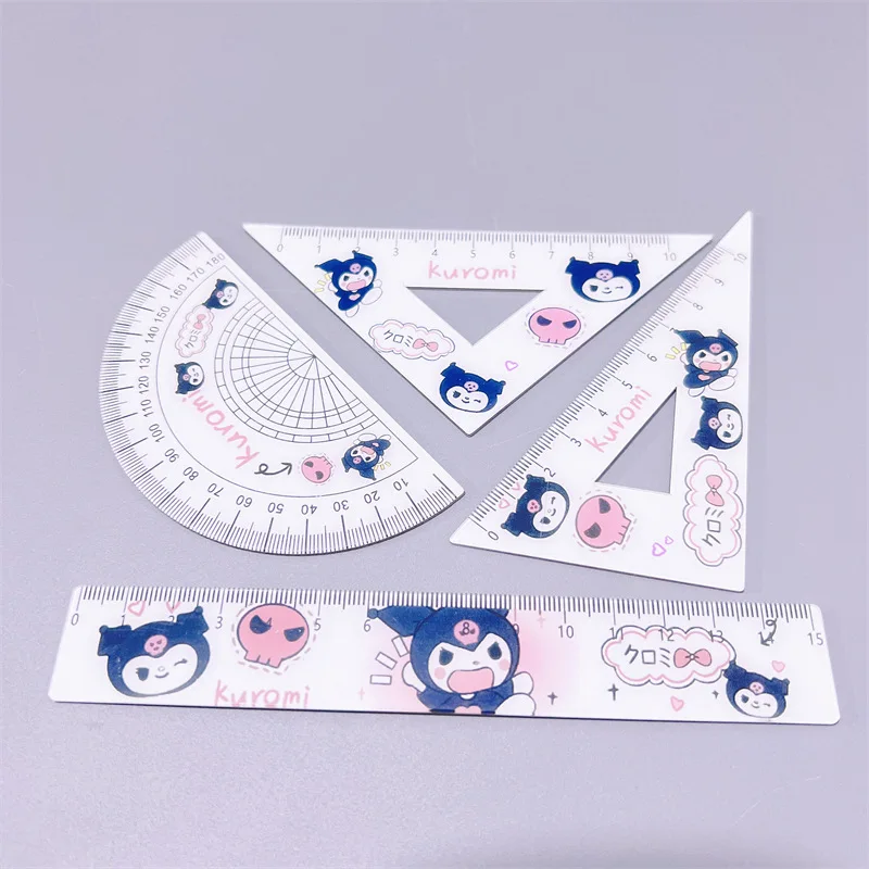 Милая акриловая линейка Sanrio из четырех частей в стиле аниме для студентов, измерительная треугольная линейка-транспортир, канцелярские при...
Милая акриловая линейка Sanrio из четырех частей в стиле аниме для студентов, измерительная треугольная линейка-транспортир, канцелярские при...