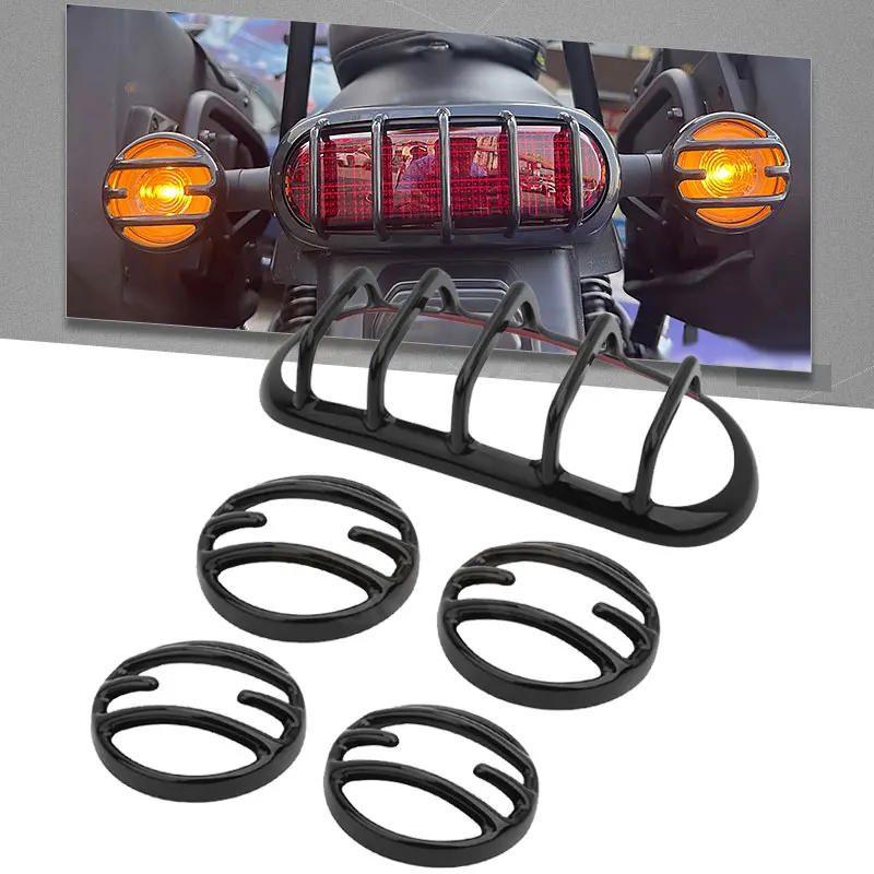 Motorcycle Tail Rear Front Turn Signal Light Protection Indicator Guard Cover For Honda Rebel CMX 300 500 1100 2017-2021
Motorcycle Tail Rear Front Turn Signal Light Protection Indicator Guard Cover For Honda Rebel CMX 300 500 1100 2017-2021