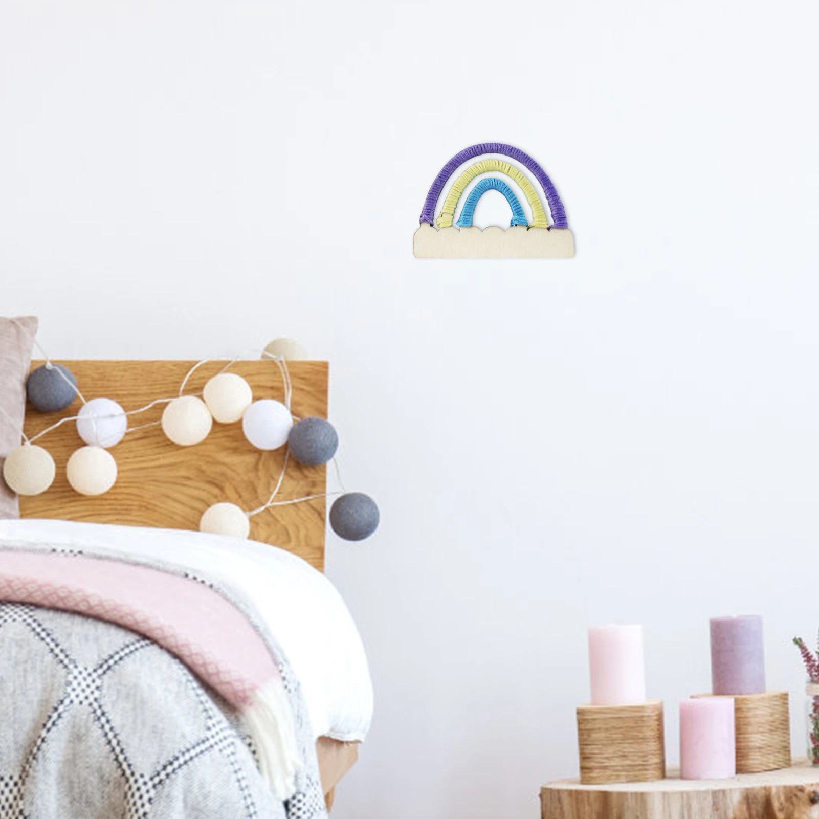 Rainbow Ornaments Macrame Rainbow Wall Decoration Boho Hand-Woven Nursery Decoration Pendant For Bedroom Living Room Gallery
Rainbow Ornaments Macrame Rainbow Wall Decoration Boho Hand-Woven Nursery Decoration Pendant For Bedroom Living Room Gallery