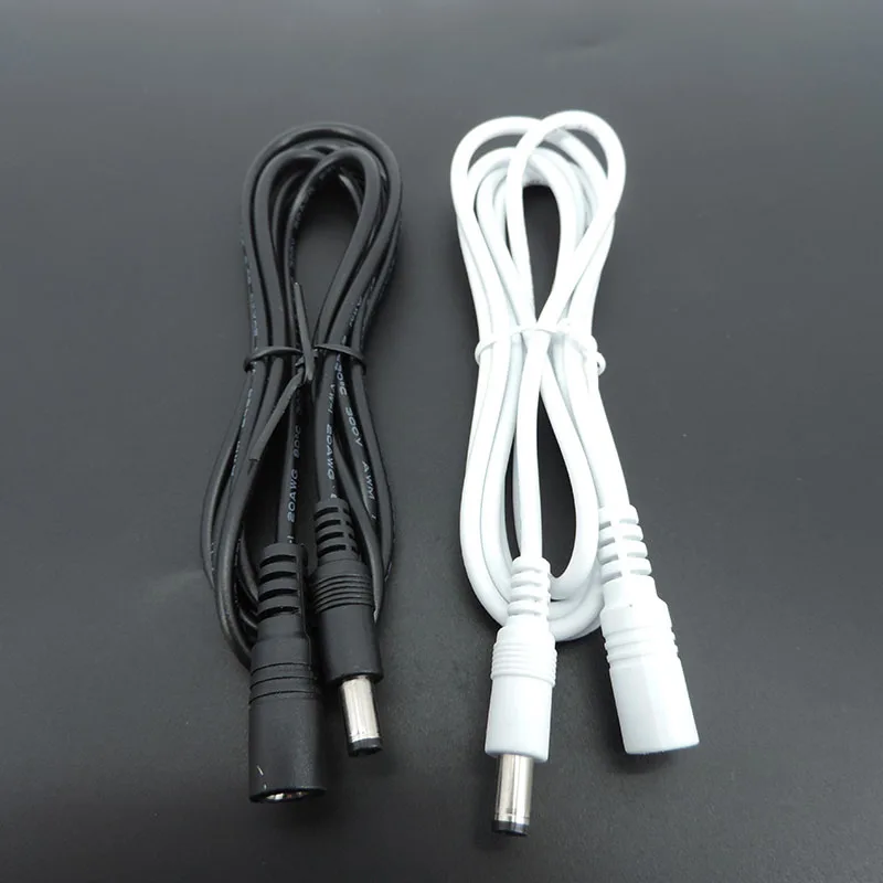 1/1.5/5m white black DC Power supply Male to female connector Cable Extension Cord Adapter Plug 20 22awg 5.5x2.1mm for strip L
1/1.5/5m white black DC Power supply Male to female connector Cable Extension Cord Adapter Plug 20 22awg 5.5x2.1mm for strip L