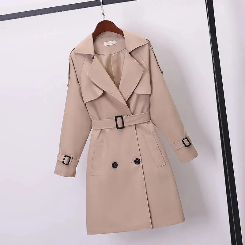 Windbreaker Jacket Womens Large Size Loose Casual Trench Coat Womens 2022 Spring Autumn New Long Fashionable Waist Overcoat
Windbreaker Jacket Womens Large Size Loose Casual Trench Coat Womens 2022 Spring Autumn New Long Fashionable Waist Overcoat
