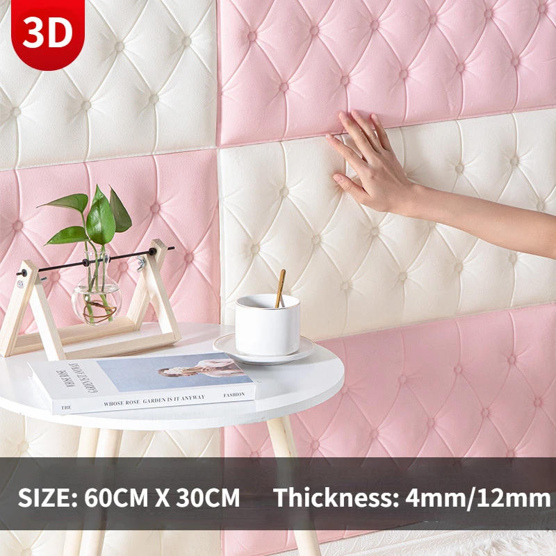 Thickened 3D Waterproof Foam Self-adhesive Wall Stickers Bedroom Children's Anti-collision Protection Wallpaper Decoration
Thickened 3D Waterproof Foam Self-adhesive Wall Stickers Bedroom Children's Anti-collision Protection Wallpaper Decoration