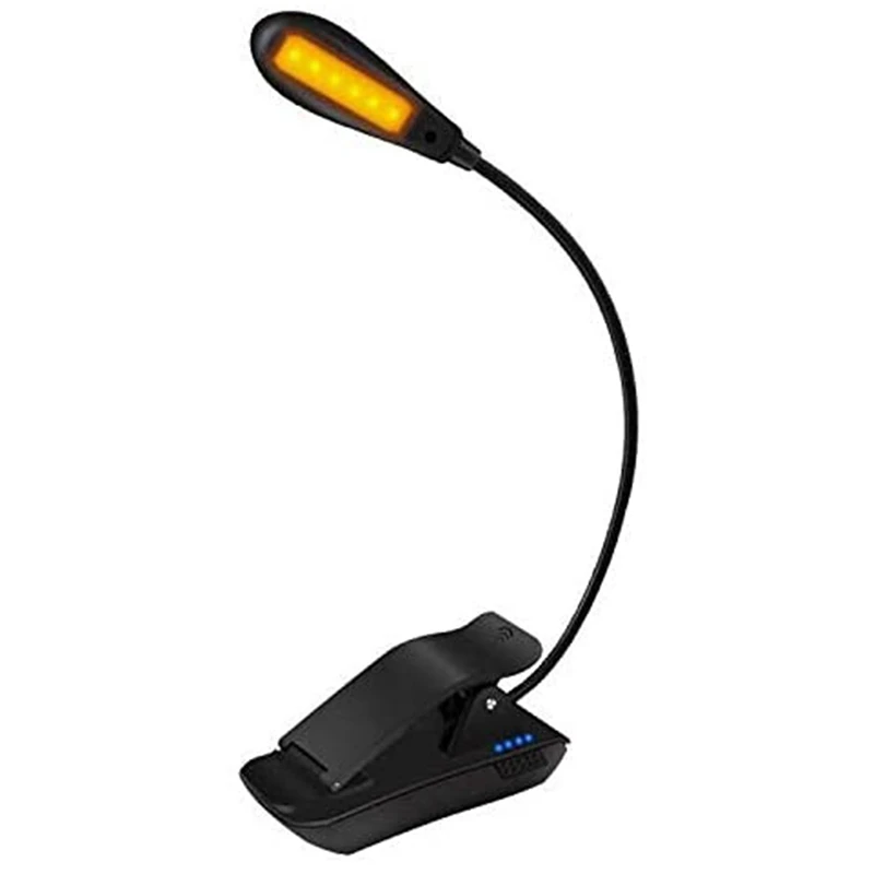 Rechargeable Amber Book Light - Reading Lights For Books In Bed With 7 LED & 3 Brightness, Blue Light Blocking LED Light
Rechargeable Amber Book Light - Reading Lights For Books In Bed With 7 LED & 3 Brightness, Blue Light Blocking LED Light
