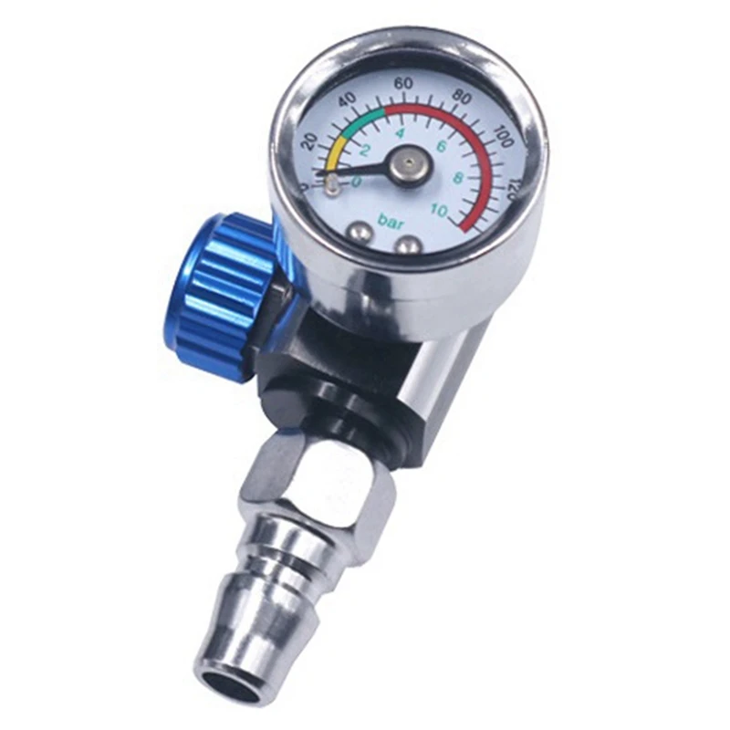 1/4 Inch Bsp Mini Air Regulator Valve Tool Durable Small Tail Pressure Gauge With Nozzle For Spray Tool
1/4 Inch Bsp Mini Air Regulator Valve Tool Durable Small Tail Pressure Gauge With Nozzle For Spray Tool