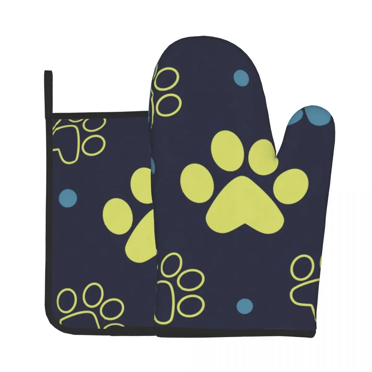 Paw Watercolor Colorful Potholder Kitchen Baking Oven Cooking Gloves Microwave Insulation Mat Cute Dog Paw Oven Mitts Heatproof
Paw Watercolor Colorful Potholder Kitchen Baking Oven Cooking Gloves Microwave Insulation Mat Cute Dog Paw Oven Mitts Heatproof
