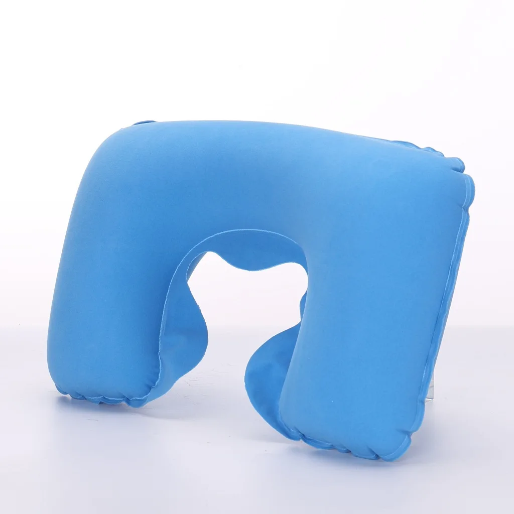 

1PC New U Shaped Travel Pillow Car Air Flight Inflatable Pillows Neck Support Headrest Cushion Soft Nursing Cushion