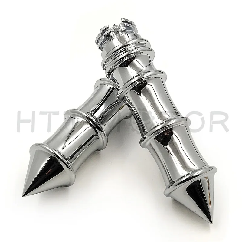 Aftermarket free shipping motorcycle accessories Chrome Skeleton Spike 22mm 7/8" Hand Grips For Motorcycles w/ 22mm handlebars
Aftermarket free shipping motorcycle accessories Chrome Skeleton Spike 22mm 7/8" Hand Grips For Motorcycles w/ 22mm handlebars