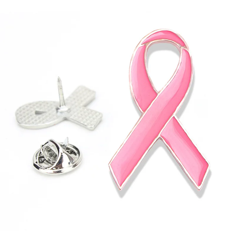 Awareness Ribbon Lapel Pin Enamel Pink Love Lost Support Gift Brooch for Breast Cancer Survivor - Bulk Quantities Available
Awareness Ribbon Lapel Pin Enamel Pink Love Lost Support Gift Brooch for Breast Cancer Survivor - Bulk Quantities Available