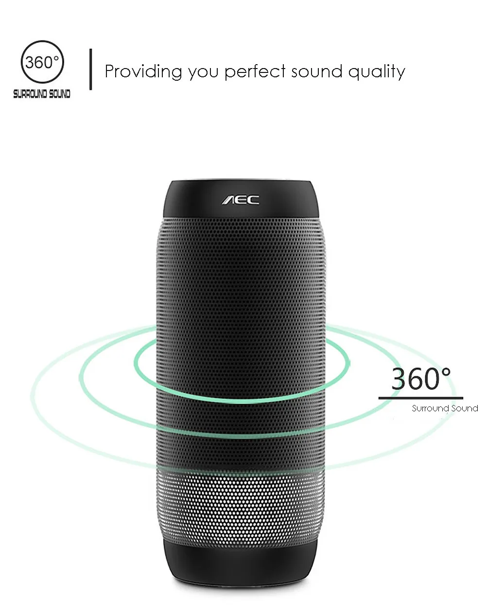 BQ615PRO Wireless Bluetooth Speaker Outdoor Cylindrical Subwoofer Bass Riding Card LED Colorful Audio Portable Speakers
BQ615PRO Wireless Bluetooth Speaker Outdoor Cylindrical Subwoofer Bass Riding Card LED Colorful Audio Portable Speakers