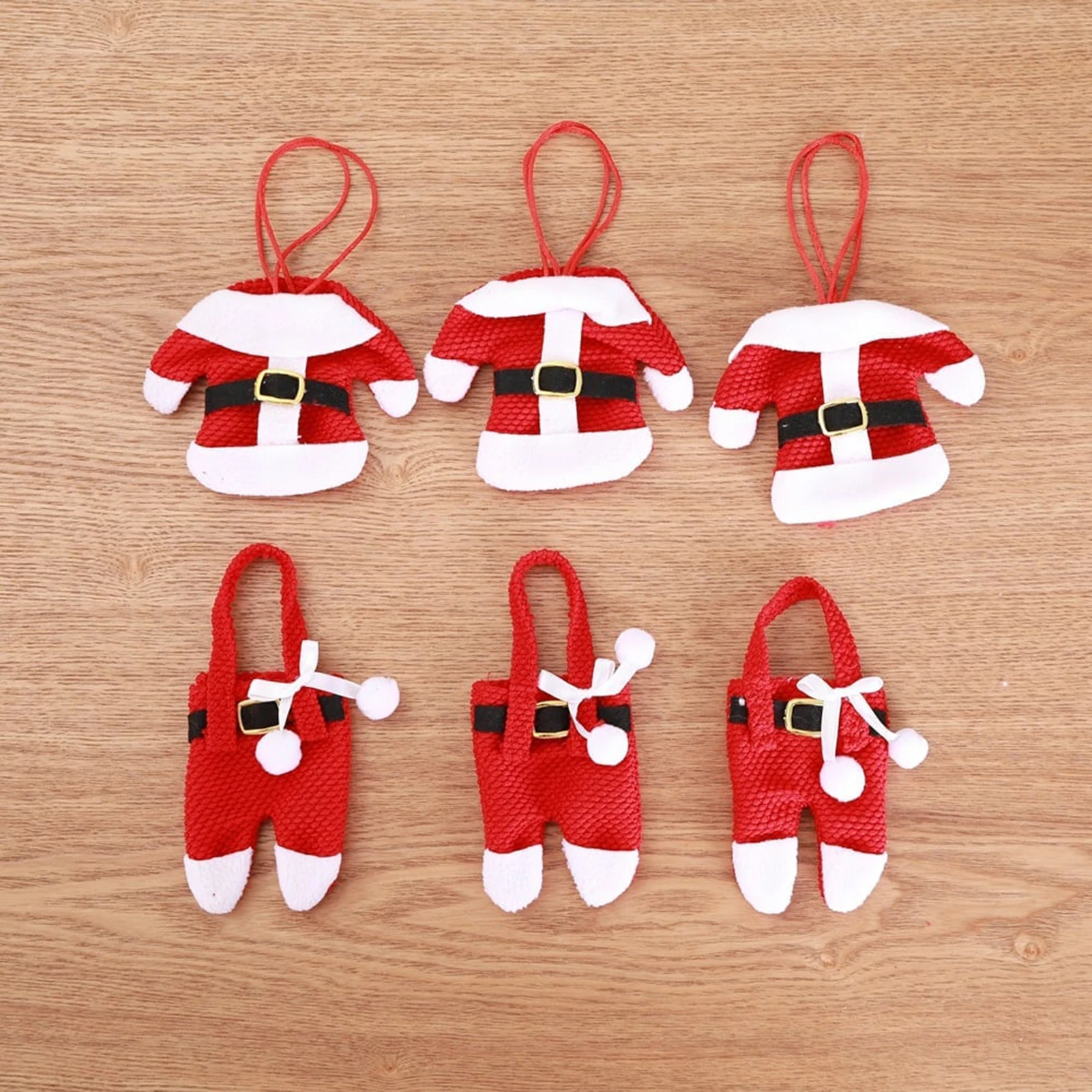 New 6pcs Christmas Clothes Pants Shape Tableware Holder Reusable And Good Touch Feeling Holder Ideal Gift For Toddler Kid Adults
New 6pcs Christmas Clothes Pants Shape Tableware Holder Reusable And Good Touch Feeling Holder Ideal Gift For Toddler Kid Adults