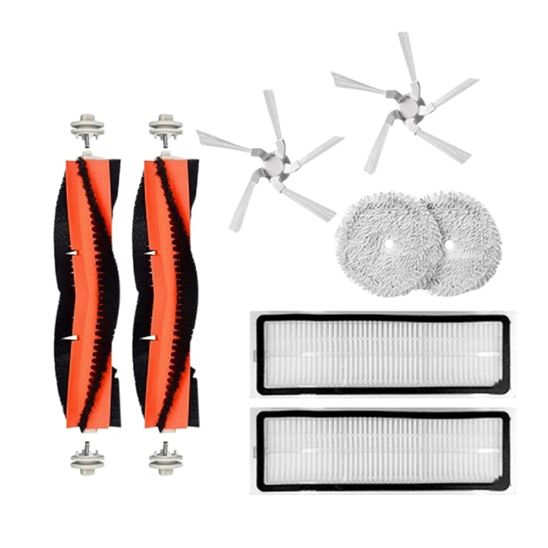 8Pcs Replacement Spar Parts For Xiaomi Dreame W10 Robot Vacuum Cleaner Accessories Main Side Brush HEPA Filter Mop Cloth
8Pcs Replacement Spar Parts For Xiaomi Dreame W10 Robot Vacuum Cleaner Accessories Main Side Brush HEPA Filter Mop Cloth