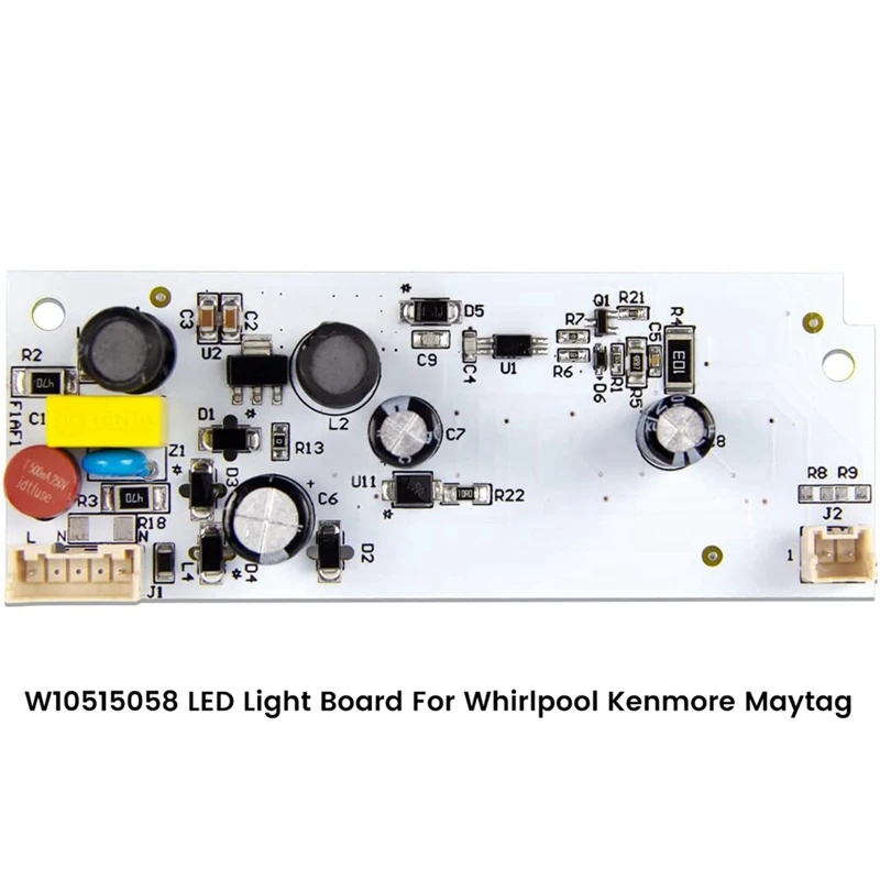 LED Light Driver For Whirlpool Kenmore Maytag Kitchenaid Refrigerator W10465957、W10515058、W10522611、WPW10515058VP
LED Light Driver For Whirlpool Kenmore Maytag Kitchenaid Refrigerator W10465957、W10515058、W10522611、WPW10515058VP