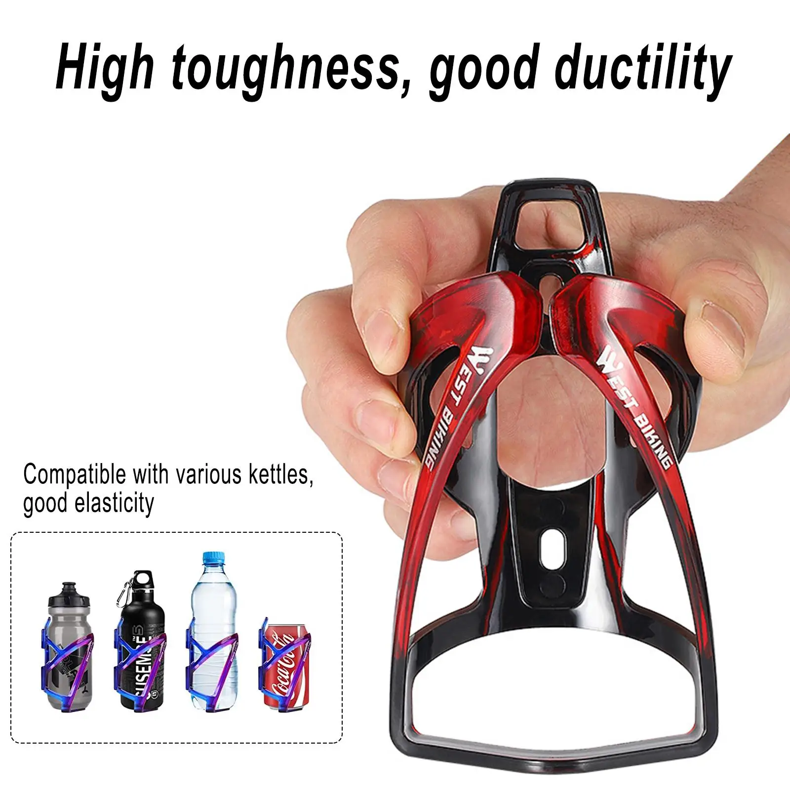 Bicycle Water Bottle Holder PC Plastic MTB Road Bicycle Water Bottle Cages Cycling Bottle Bracket Bicycle Accessories
Bicycle Water Bottle Holder PC Plastic MTB Road Bicycle Water Bottle Cages Cycling Bottle Bracket Bicycle Accessories