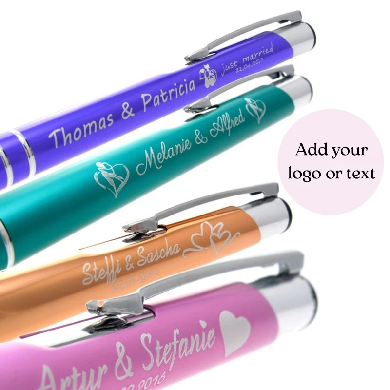 50 Pcs Personalised Pen Engraved Business Ballpoint Pen Promotional Pen Custom message Graduation Wedding, Birthday Teacher Gift
50 Pcs Personalised Pen Engraved Business Ballpoint Pen Promotional Pen Custom message Graduation Wedding, Birthday Teacher Gift