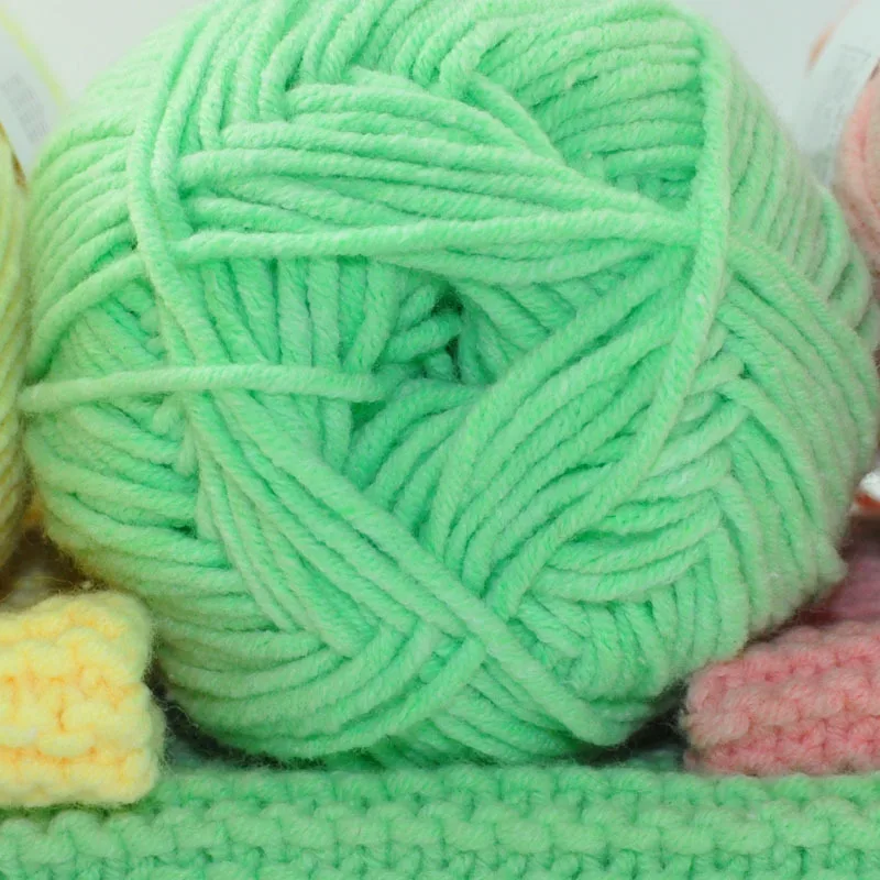 50g Milk Wool Sweet Soft Cotton Baby Knitted Thick Yarn Fiber Velvet Thread Hand Knitted DIY Sweater Scarf Material Bag
50g Milk Wool Sweet Soft Cotton Baby Knitted Thick Yarn Fiber Velvet Thread Hand Knitted DIY Sweater Scarf Material Bag
