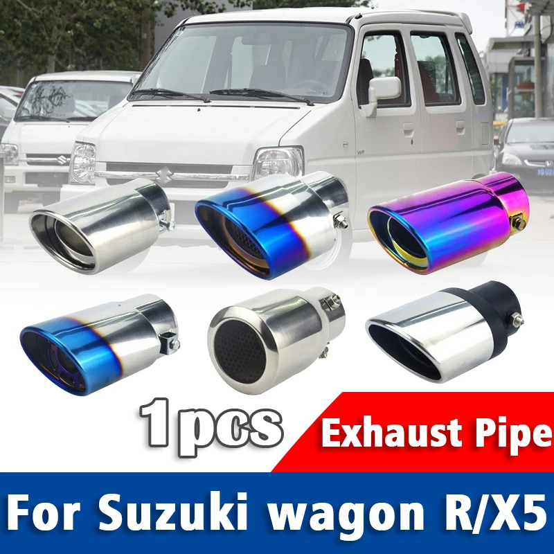 For Suzuki Wagon R / X5 1Pcs Stainless Steel Exhaust Pipe Muffler Tailpipe Muffler Tip Car Rear Tail Throat Auto Accessories
For Suzuki Wagon R / X5 1Pcs Stainless Steel Exhaust Pipe Muffler Tailpipe Muffler Tip Car Rear Tail Throat Auto Accessories