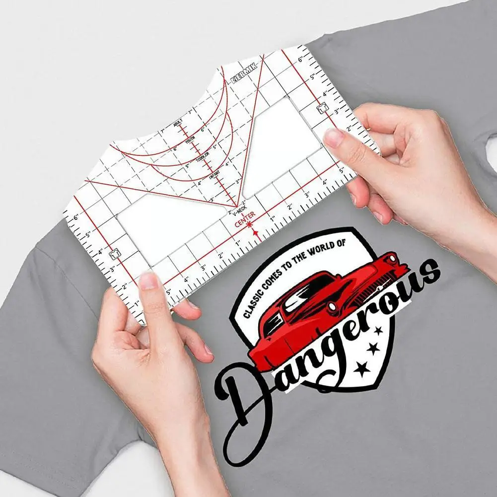 T-shirt Alignment Ruler Guide Shirt Alignment Tool Ruler Neck And Round V Measurement Neck T-shirt Guide Ruler Pvc Measurem X0c1
T-shirt Alignment Ruler Guide Shirt Alignment Tool Ruler Neck And Round V Measurement Neck T-shirt Guide Ruler Pvc Measurem X0c1