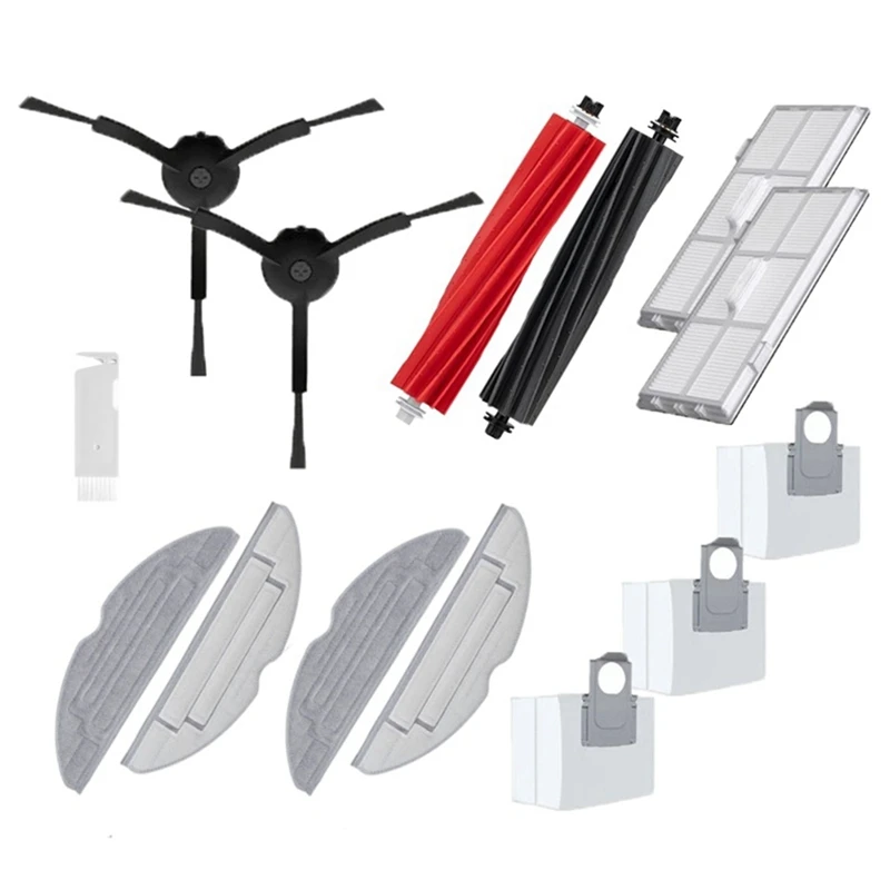 For Roborock S8 Pro Ultra Main Side Brush Filter Mop Choth Dust Bags For Roborock S8/S8+ Vacuum Cleaner Spare Parts Accessory
For Roborock S8 Pro Ultra Main Side Brush Filter Mop Choth Dust Bags For Roborock S8/S8+ Vacuum Cleaner Spare Parts Accessory