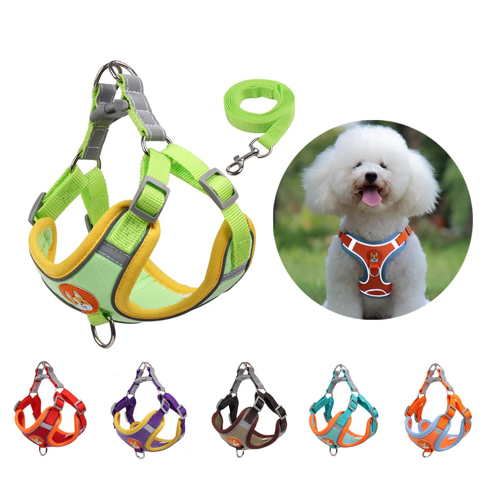 Pet Reflective Dog Harness Medium Large Dog Lead Walking Running Leashes Dogs Chest Strap Vest Dog Collar Dog Supplies Collar
Pet Reflective Dog Harness Medium Large Dog Lead Walking Running Leashes Dogs Chest Strap Vest Dog Collar Dog Supplies Collar