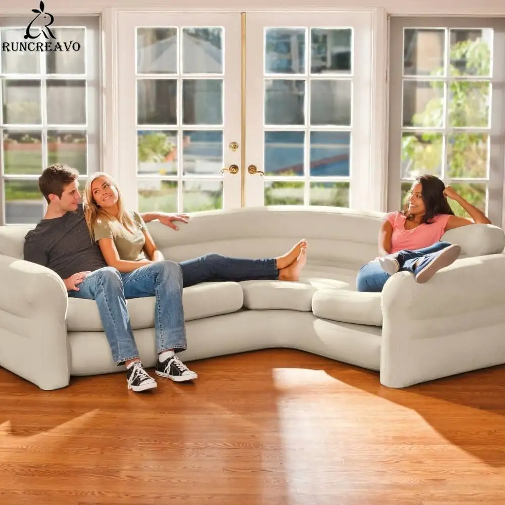 Corner Sofa Inflatable Modern Furniture Curved Inflatable Sofa Foldable Portable Inflatable Furniture Couches for Living Room
Corner Sofa Inflatable Modern Furniture Curved Inflatable Sofa Foldable Portable Inflatable Furniture Couches for Living Room