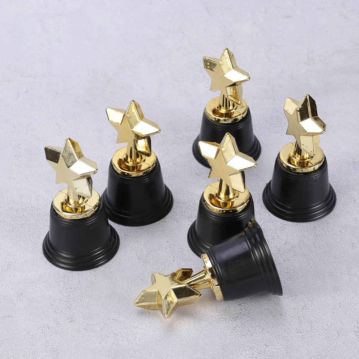 6pcs Golden Award Star Trophy Reward Prizes for Party Celebrations Ceremony Appreciation Gift Awards
6pcs Golden Award Star Trophy Reward Prizes for Party Celebrations Ceremony Appreciation Gift Awards